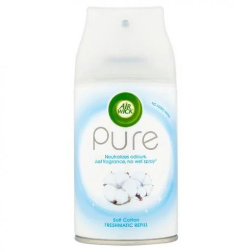Rezerva odorizant Air Wick Freshmatic Pure Cotton spray 250 ml