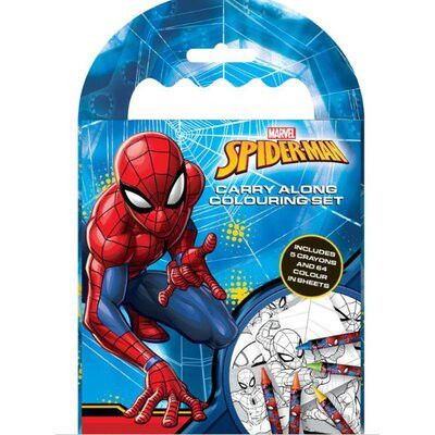 Set de colorat Spiderman