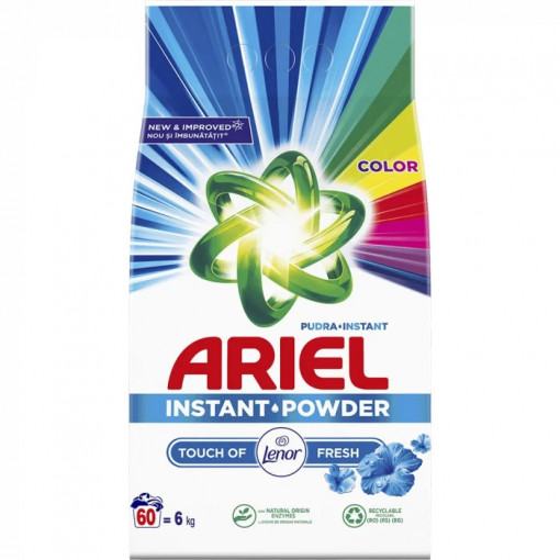 ARIEL DETERGENT RUFE AUTOMAT 6KG LENOR