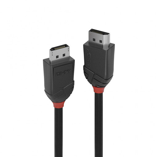 Cablu Lindy DisplayPort 1.2, 2m, negru