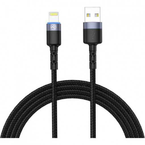 Cablu Tellur USB-A la Lightning 1m negru
