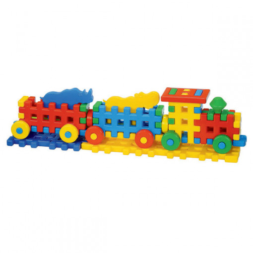 Cuburi constructii locomotiva