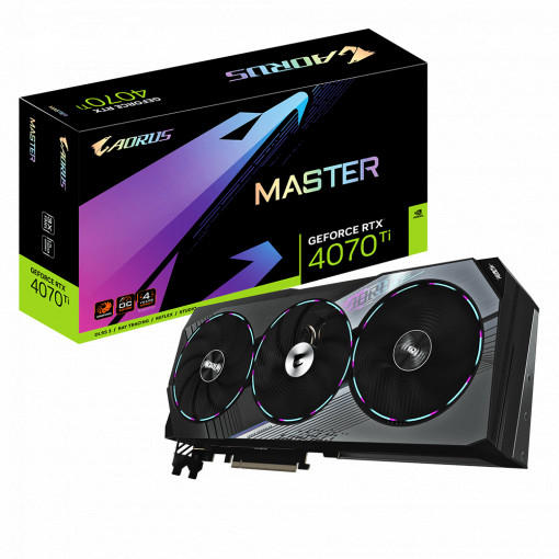 GB AORUS GeForce RTX 4070 Ti MASTER 12G