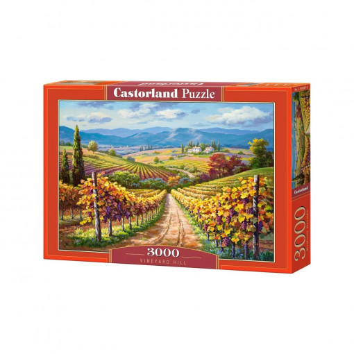 Puzzle 3000 Piese Vineyard Hill - Castorland