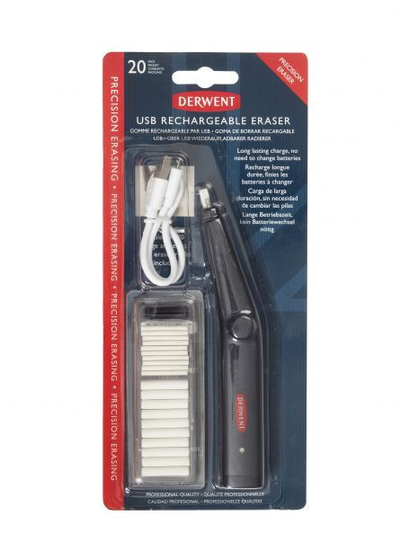 RADIERA ELECTRICA REINCARCABILA DERWENT PROFESSIONAL