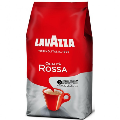 Cafea Lavazza qualita rossa, 1000 gr./pachet - boabe