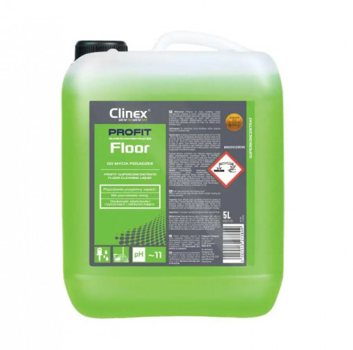 CLINEX PROFIT Floor, 5 litri, solutie superconcentrata, curatare pardoseli