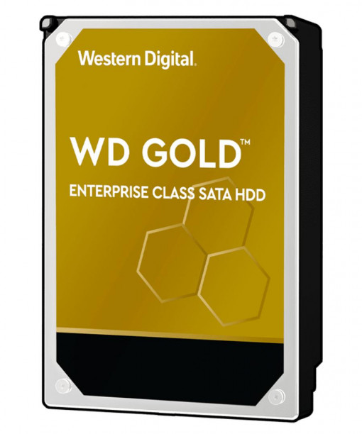 HDD intern WD, 3.5", 10TB, 7200rpm, WD GOLD, SATA3, 256MB, Data transfer rate: 262 mb/s
