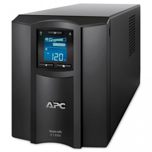 UPS APC Smart-UPS C line-interactive / sinusoidala 1500VA / 900W 8conectori C13, baterie RBC6, optional