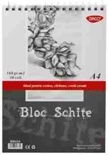Bloc Schite A4, 30 file, Daco.