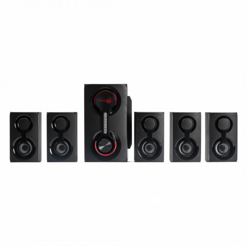 Boxe Serioux 5.1 SoundRise 51105W, putere totala 105W RMS, tip 5.1, sateliti 5 x 15W, subwoofer 30W,