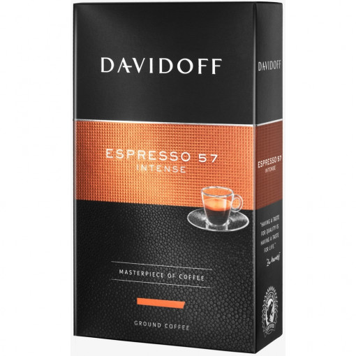 Cafea Davidoff espresso 57, 250 gr./pachet - macinata