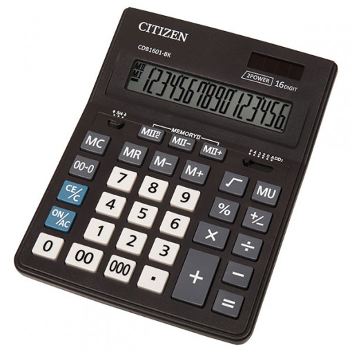 Calculator Citizen de birou cu 16 digiti CDB1601