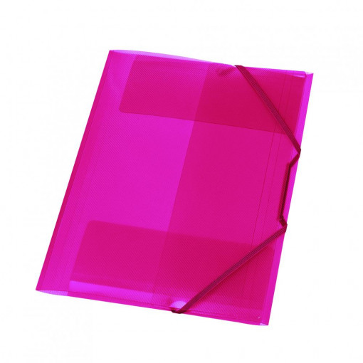 Mapă cu elastic, plastic, 1,5 cm lățime