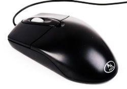 Mouse a4tech ps2 optic (op-720-b-up), black, wired cu 2 butoane si 1 rotita scroll, rezolutie sub 1000dpi