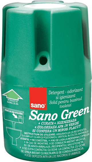 Odorizant solid WC Sano blue/green/purple 150gr (bazin)