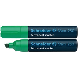 Permanent marker SCHNEIDER Maxx 250, varf tesit 2+7mm