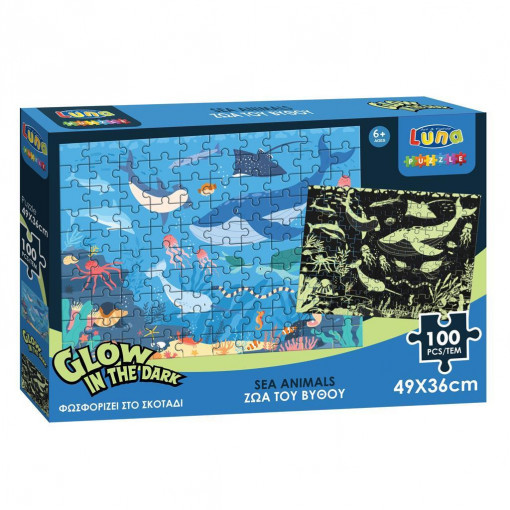 Puzzle , Animale marine
