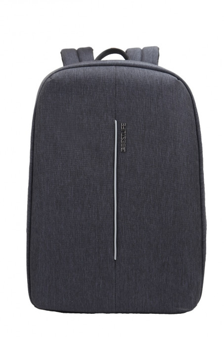 Rucsac BESTLIFE Travelsafe, laptop 15.6 inch, conector USB si type C, gri