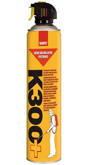 Solutie gandaci SANO K 300 + Aerosol 630 ml.