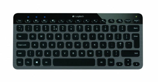 Tastatura logitech "k810" bluetooth illuminated keyboard, black (920-004321)