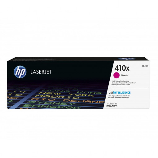Toner HP CF413X - 410X, Magenta, Original