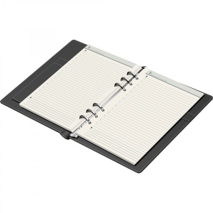 Agendă nedatată Precision Capitol Gold , A5, 190 pagini, 80 g/mp, 6 inele6