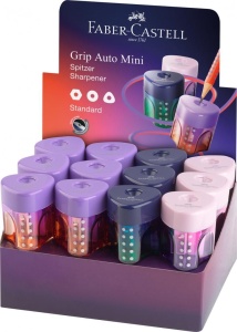 Ascuțitoare plastic simplă Faber-castell Grip Trend Flow4