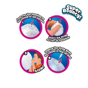 Balon gigant, glitter, max. 60 cm - Toi-Toys7