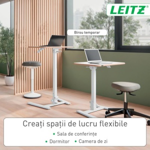 Birou ergonomic pliabil ajustabil pe înălțime Ergo Leitz6