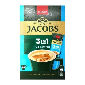 Cafea Jacobs 3 in 1 Ice Coffee, 24x12,7g