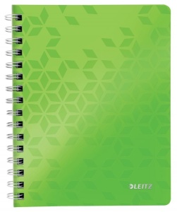 Caiet birou cu spiră Wow Leitz, A5, matematică