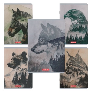 Caiet Herlitz A5, 48 file, velin, motiv Into the Wild
