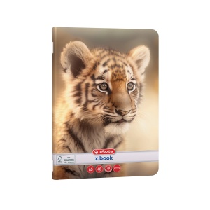 Caiet Herlitz Motiv Animals, A5, 48 file, hârtie 70 g/mp, velin 4