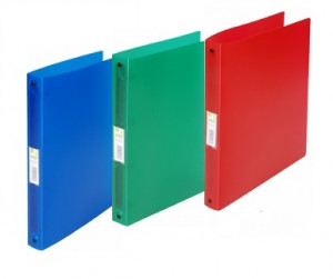 Caiet mecanic Q-Connect A4 4 inele 25mm coperti flexibile – soluție ideală pentru organizarea documentelor la birou și școală.
