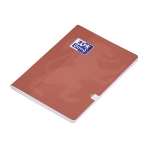Caiet Oxford A5 48 file, hârtie Optik 80g/mp, PEFC, copertă plastifiată flexibilă soft touch, margini liniate, colțuri rotunjite, pătrățele, motiv Touch Trend5