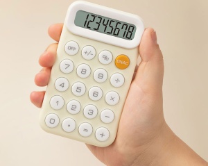 Calculator de buzunar, 8 digits, 11 x 15 x 3 cm, M10 Deli2