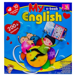 Carte educativă de învățare a limbii engleze