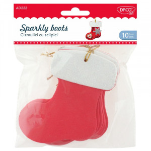 Cizmulici cu sclipici Daco, Accesorii craft