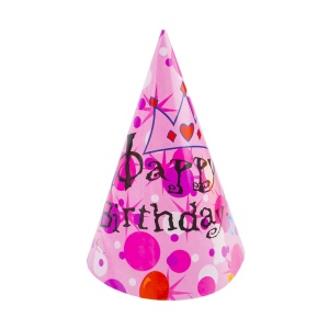 Coif party din carton, 24 cm2