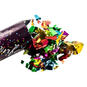 Confetti color, tub cu presiune, 50 cm2