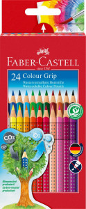 CREIOANE COLORATE 24 CULORI GRIP 2001 FABER-CASTELL - Img 1