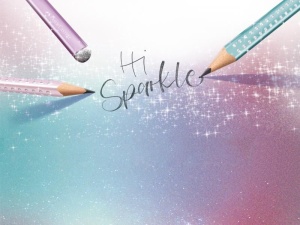 Creion grafit B Faber-castell Sparkle jumbo, rose - Img 2