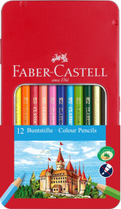 Culori Faber Castell 12/set - cutie metal