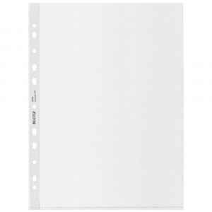 Filă protecție transparentă A4 Maxi Leitz 100 microni 25 buc/set pentru organizarea documentelor