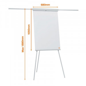 FLIPCHART MAGNETIC CU BRATE/TREPIED 68 x 100 CM ESSENTIALS NOBO - Img 5