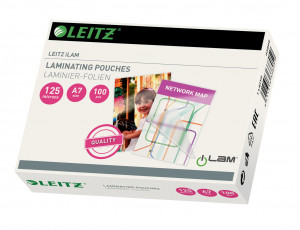 Folie Standard pentru laminare, A7 - 125 microni, 100 folii/cutie