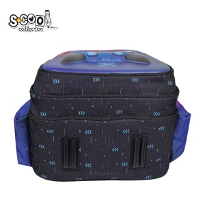 Ghiozdan 3D ergonomic GAME OVER - S-COOL, 43x30x22 cm4