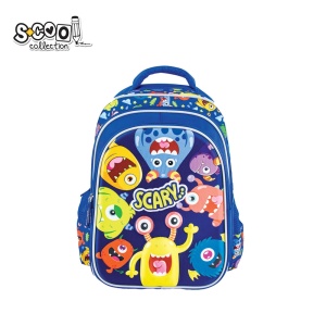 Ghiozdan 3D SCARY - S-COOL, 38x35x20 cm