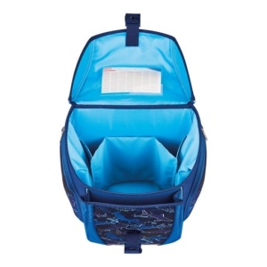 Ghiozdan băieți echipat Herlitz FiloLight Plus, motiv Deep Sea7